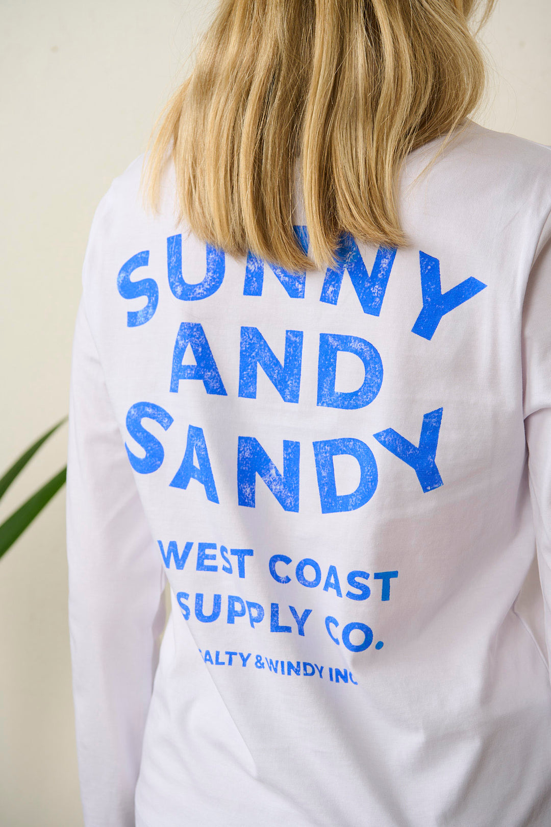 Long Sleeve Tee "Sunny and Sandy"