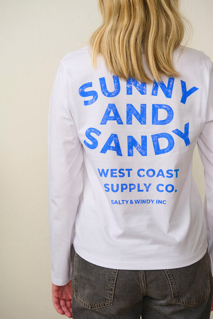 Long Sleeve Tee "Sunny and Sandy"