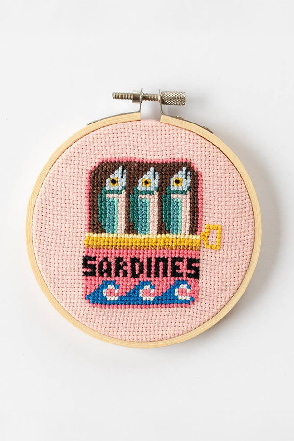 Broderi Kit "Sardiner"