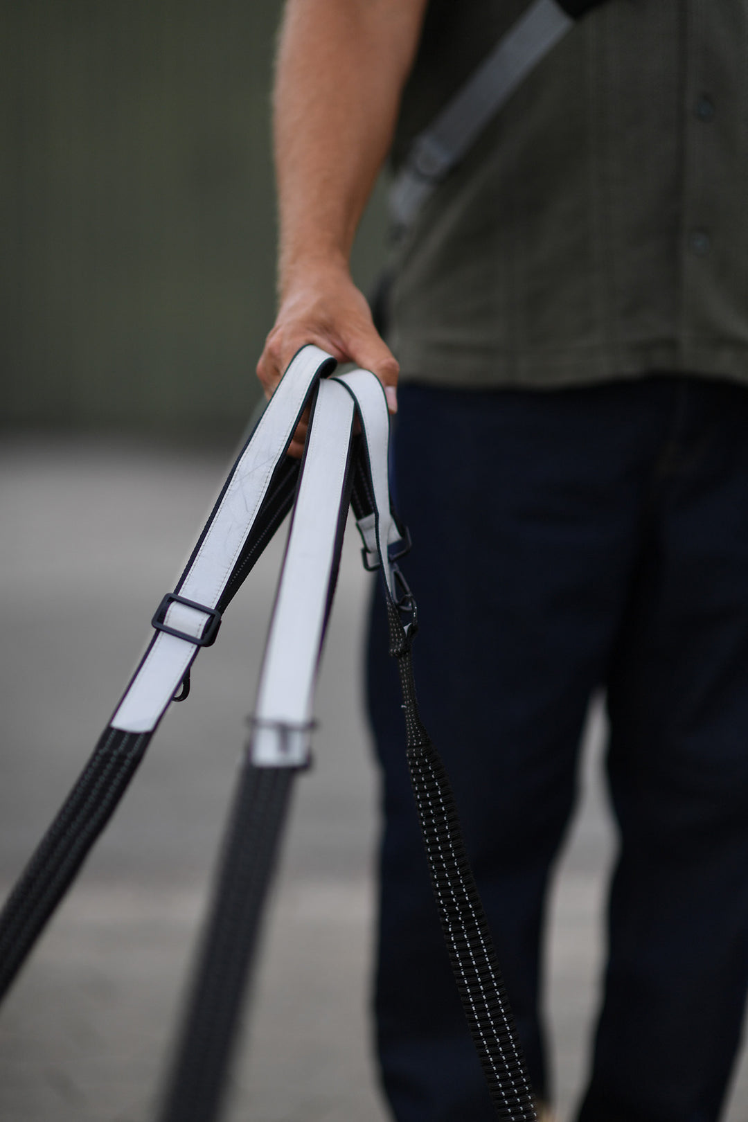 Multifunctional Dog Leash with Reflector - "Safe & Shine"