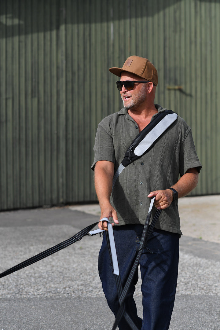 Multifunctional Dog Leash with Reflector - "Safe & Shine"