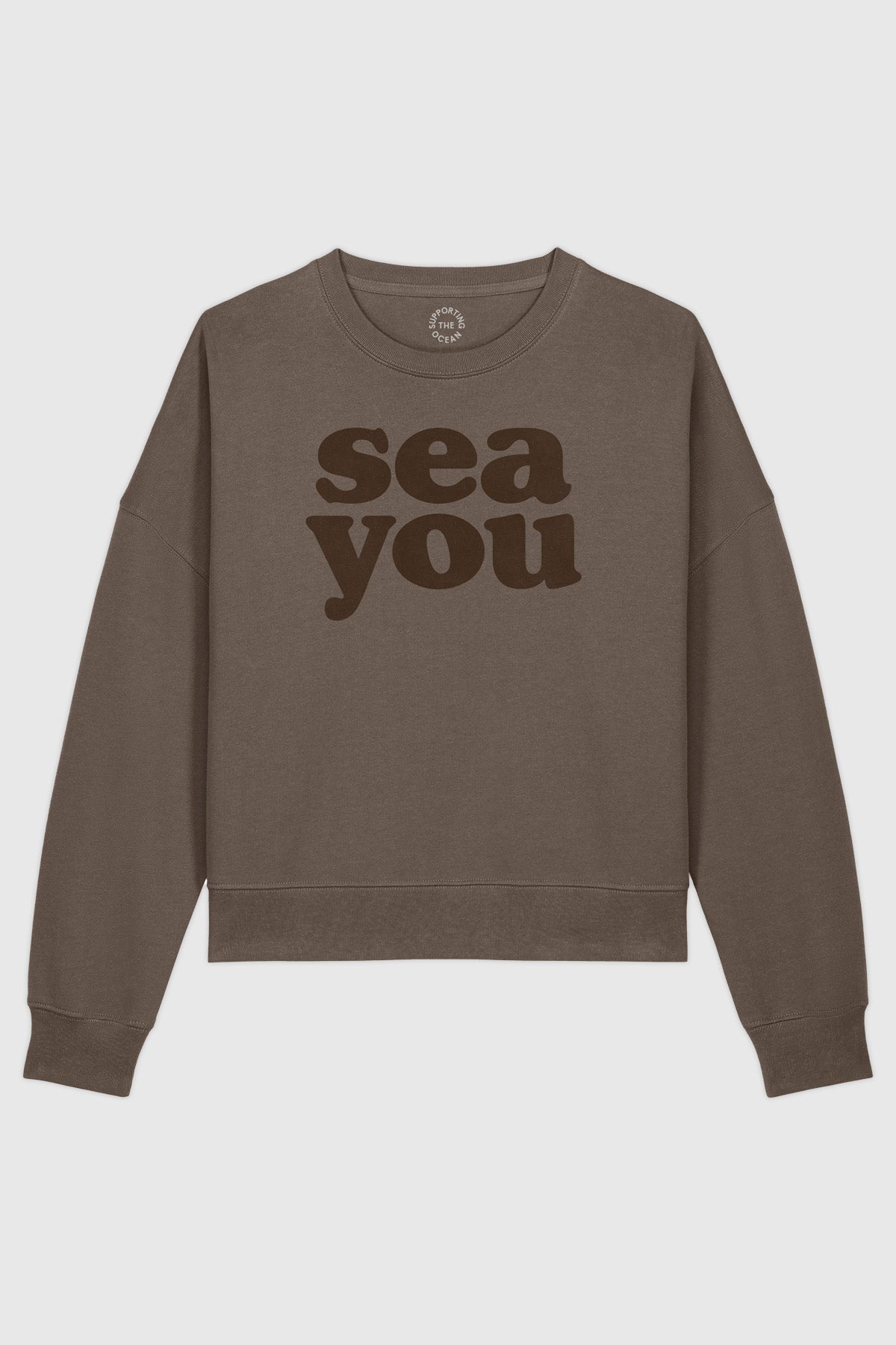 Sweat "Sea You" - Brown
