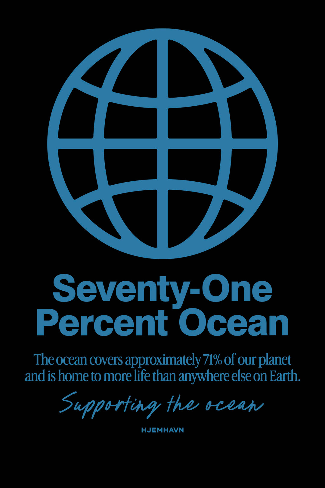 Boxy Tee "Seventy-One" - Black