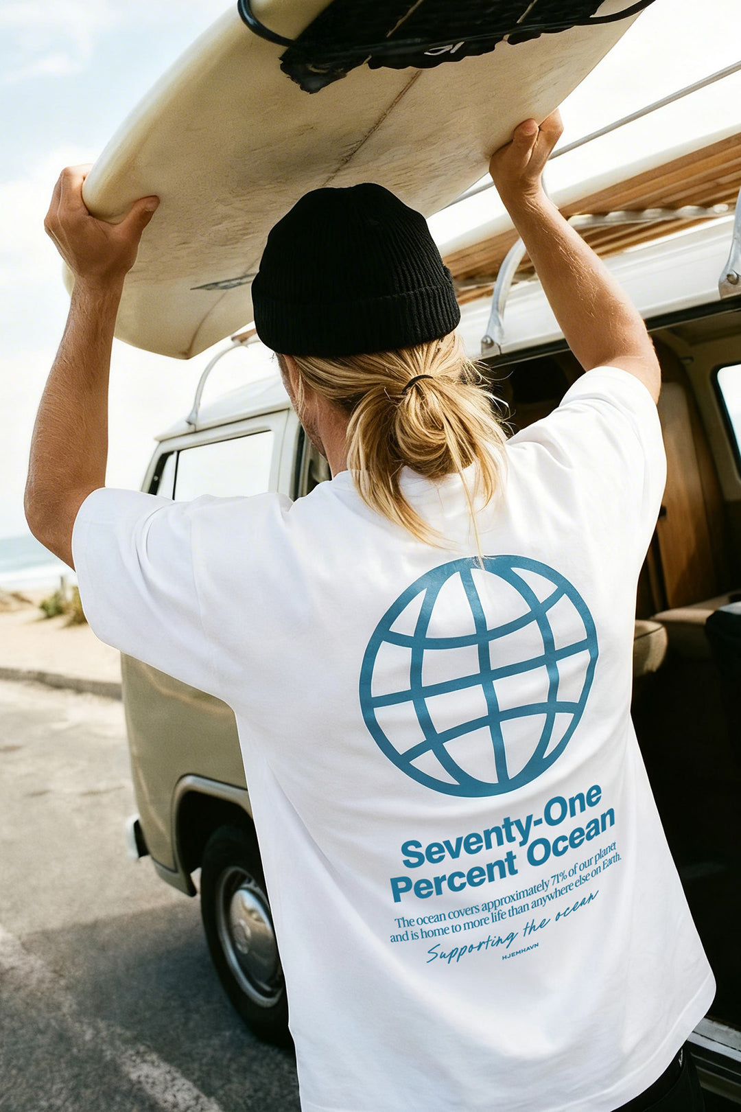 Boxy Tee "Seventy-One" - White