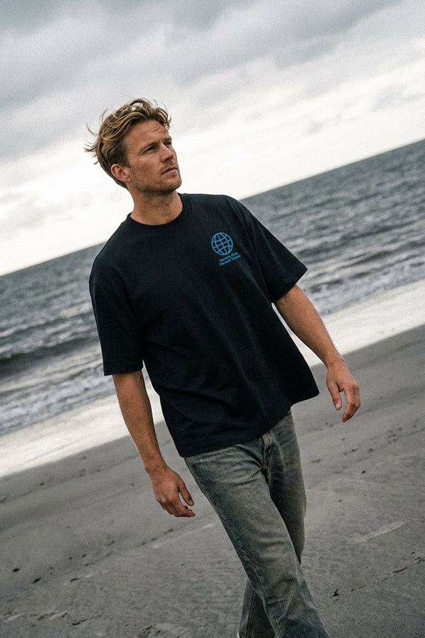 Boxy Tee "Seventy-One" - Black