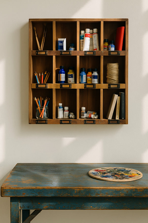 Regal 60 x 60 cm - Recyclingholz