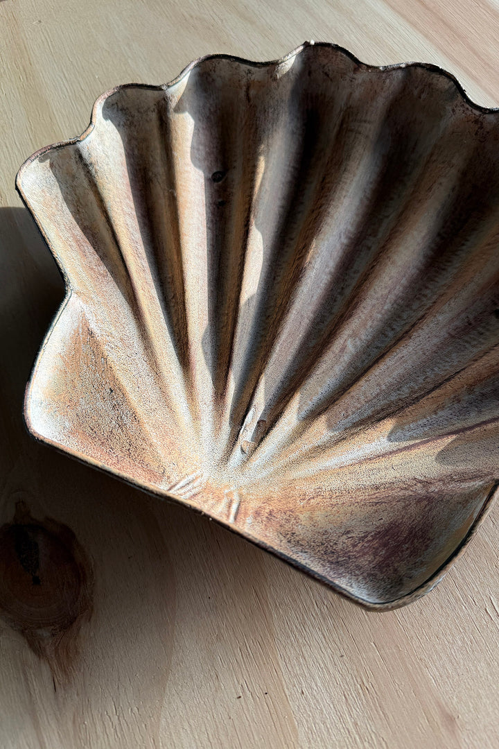 Muschelschale aus Zinn