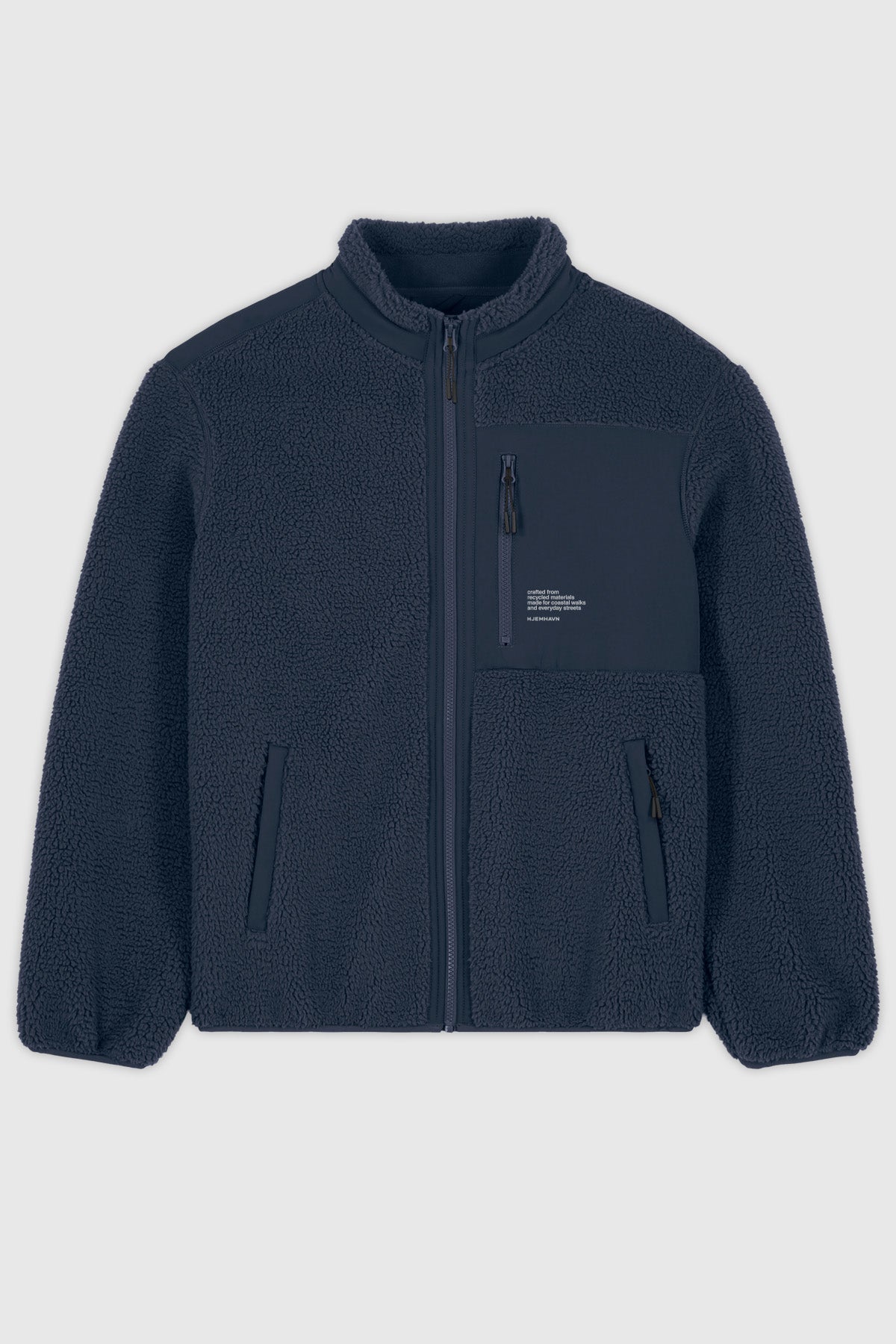 Sherpa Jacket - Navy