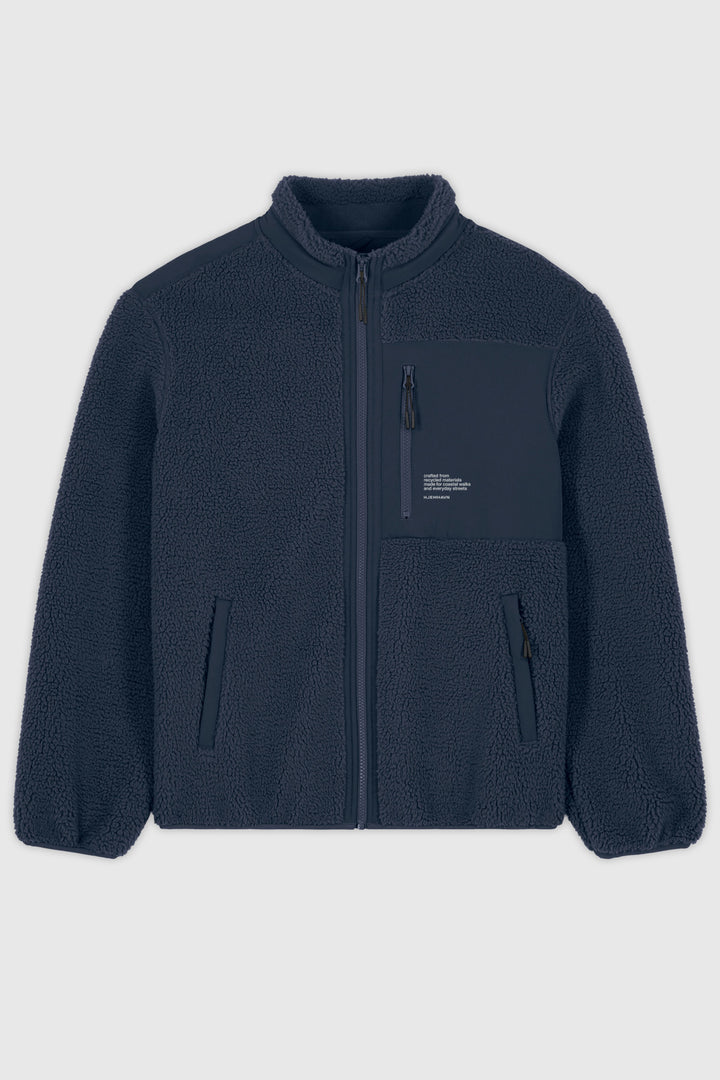 Sherpa Jacket - Navy
