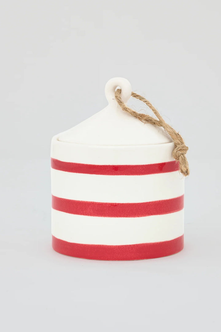 Steingutkrug "Striped"