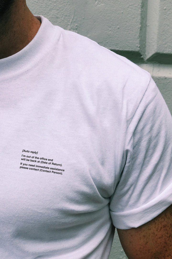 Tee "Autoreply"