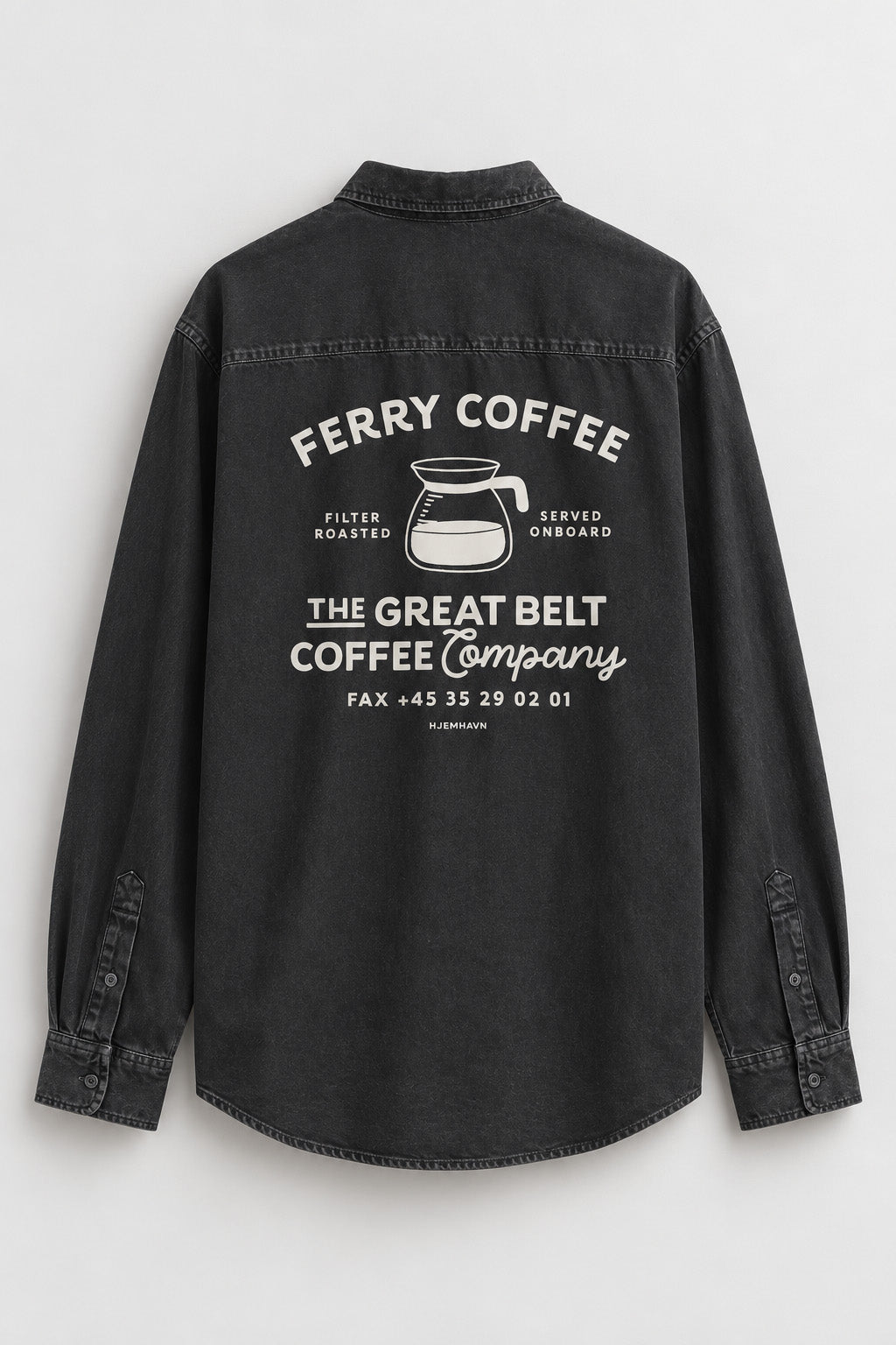 Cotton Twill Shirt "Færgekaffe"