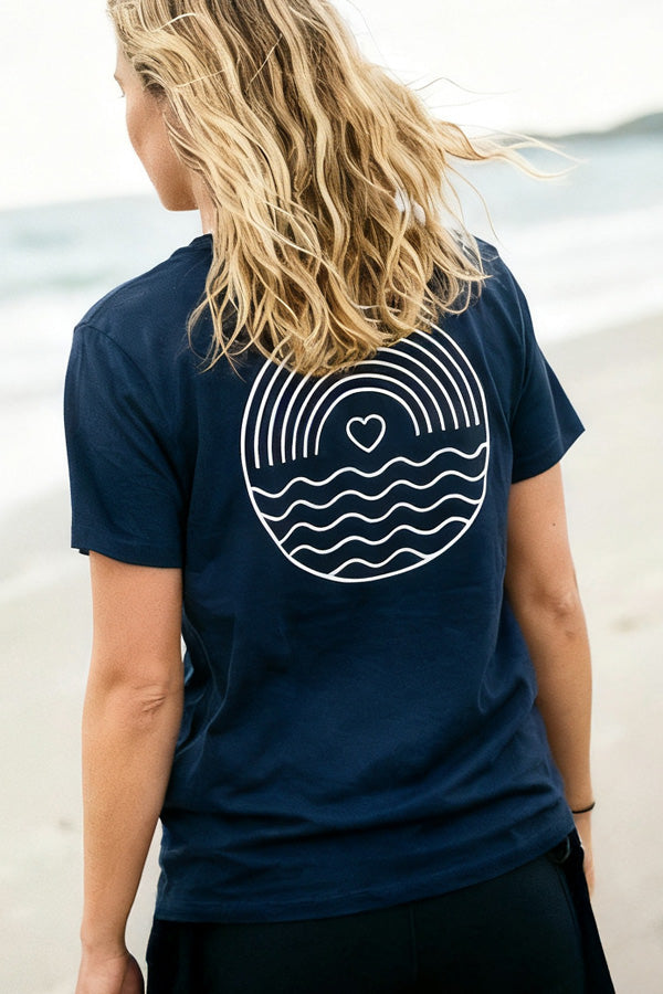 Tee "We Love Ocean" - Navy