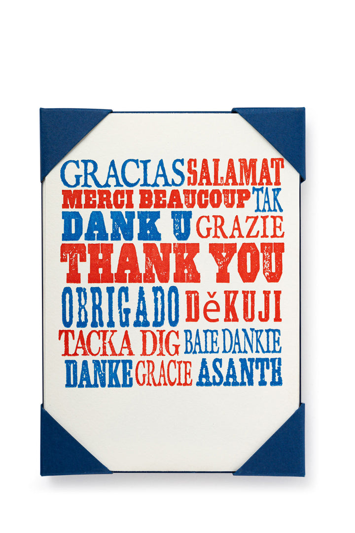 Greeting Card "Thank You" (5-Pack)