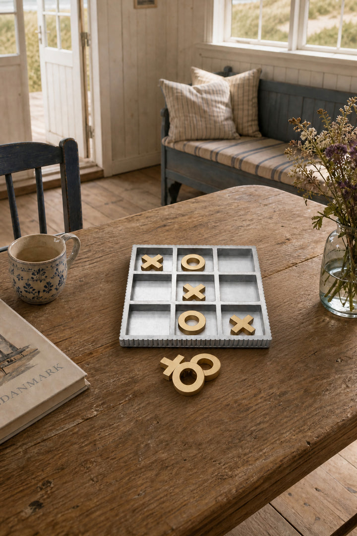 Tic-Tac-Toe Metallspiel