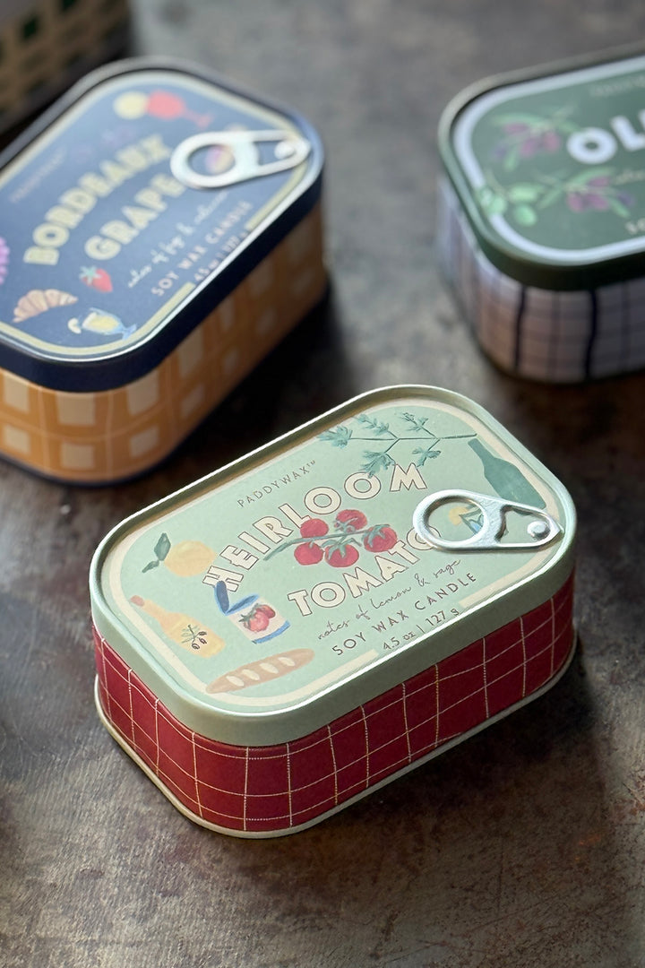 Tin Bistro Candle "Heirloom Tomato"