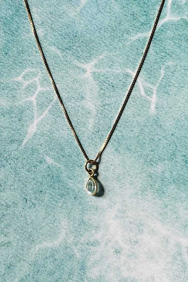 Halskæde "Dråbe"