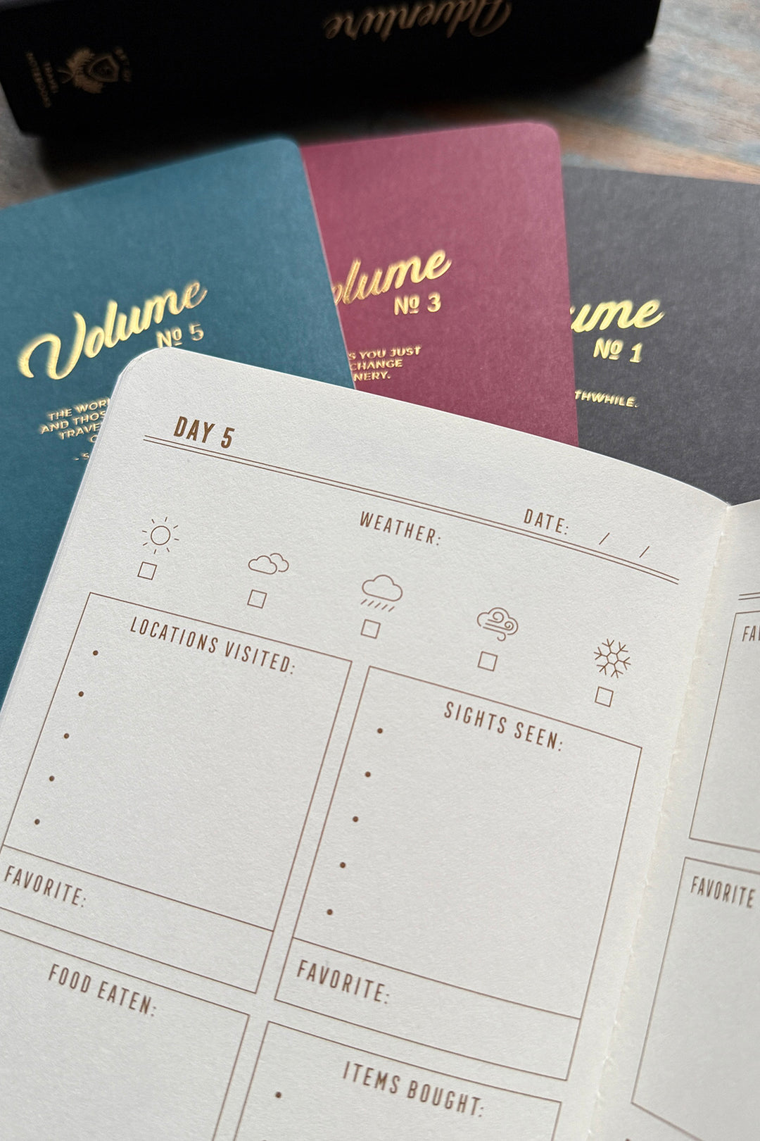 Notebook-Set Abenteuer