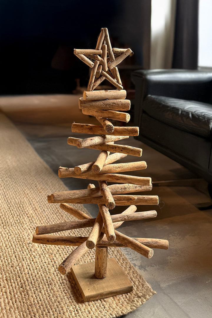 Treibholz-Weihnachtsbaum – 70 cm