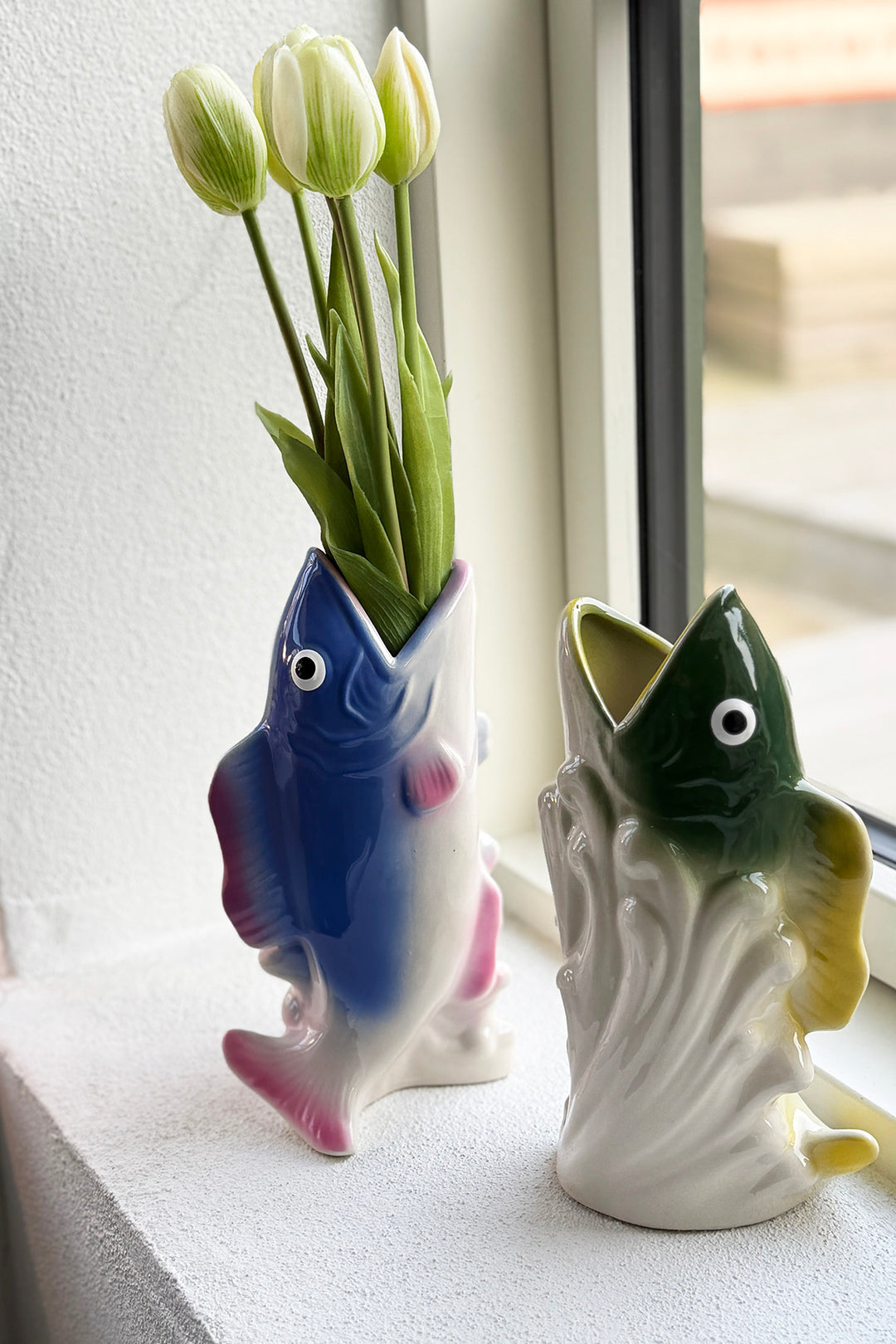 Retro vase "Fisk"