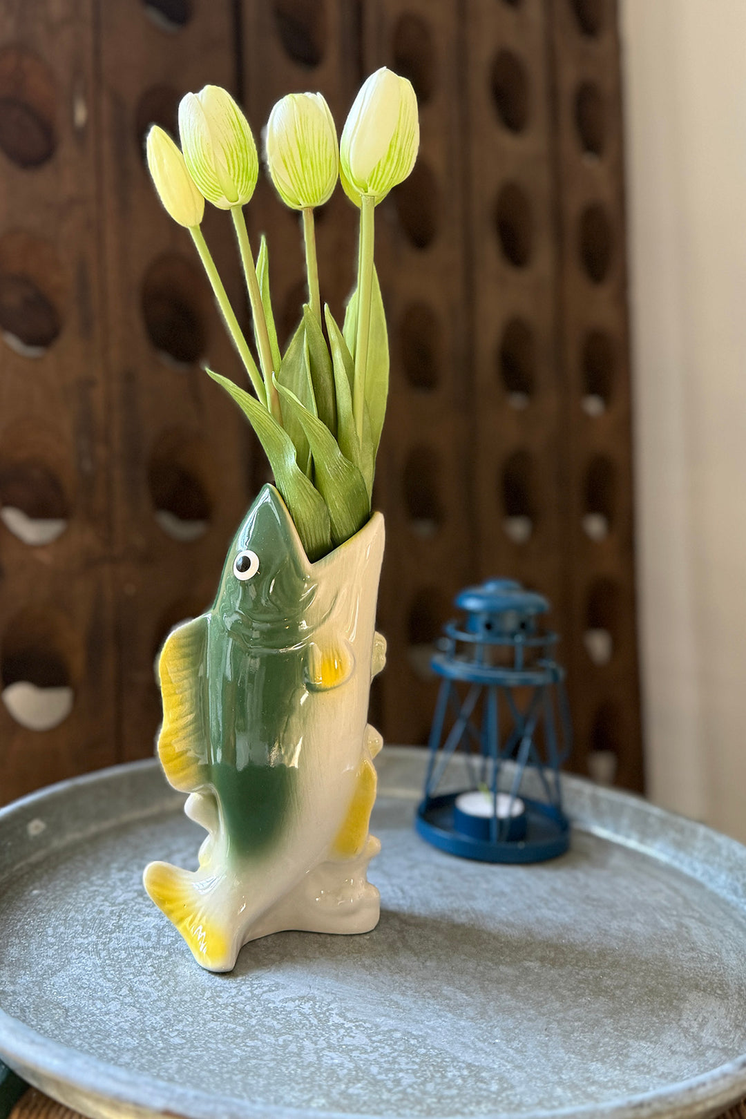 Retro vase "Fisk"