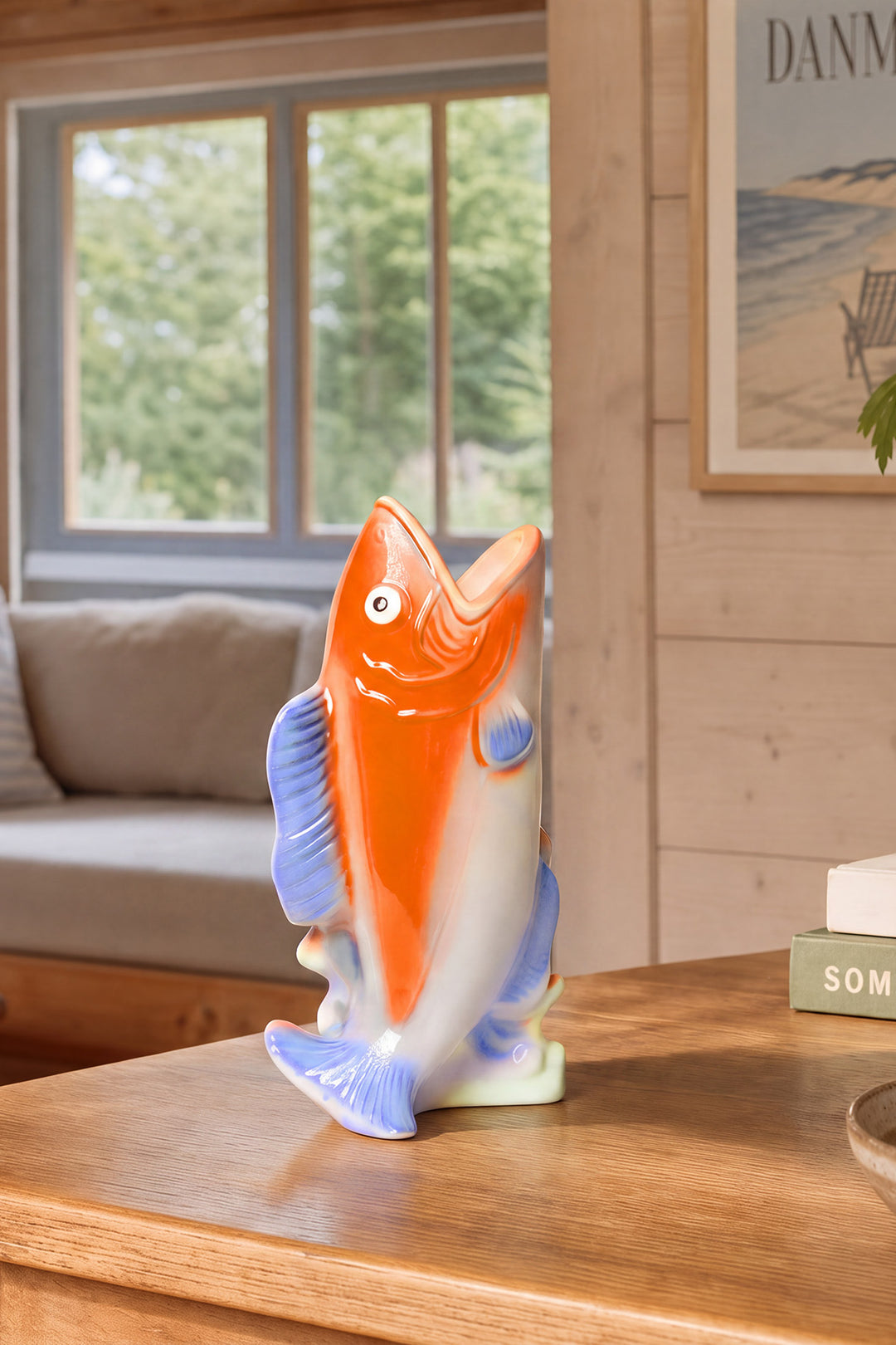 Retro vase "Fisk"