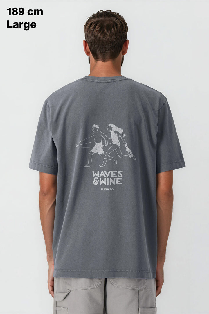 Tee "Waves & Wine"