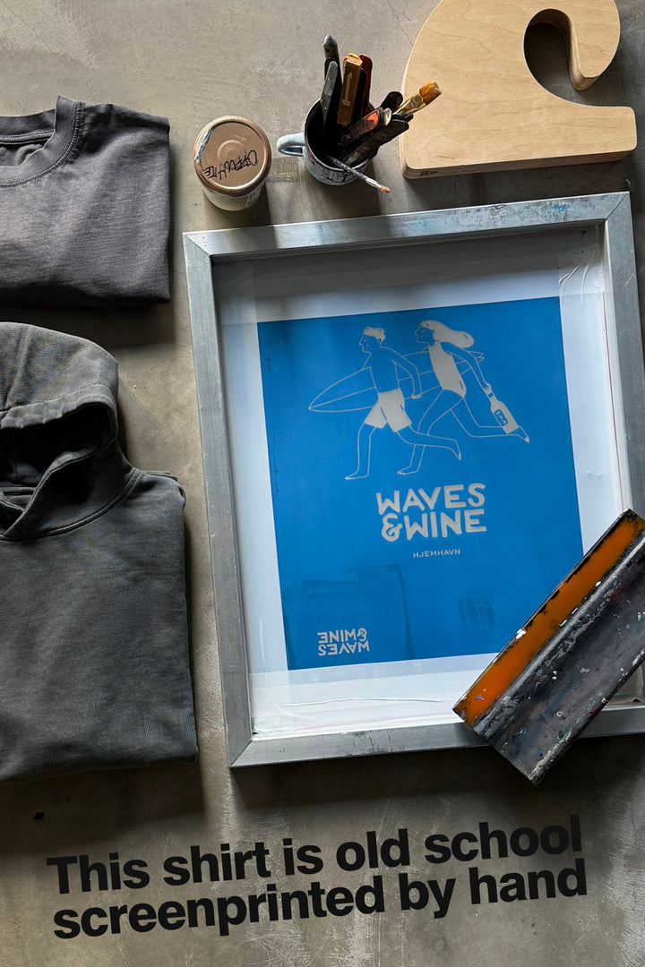 Tee "Waves & Wine"
