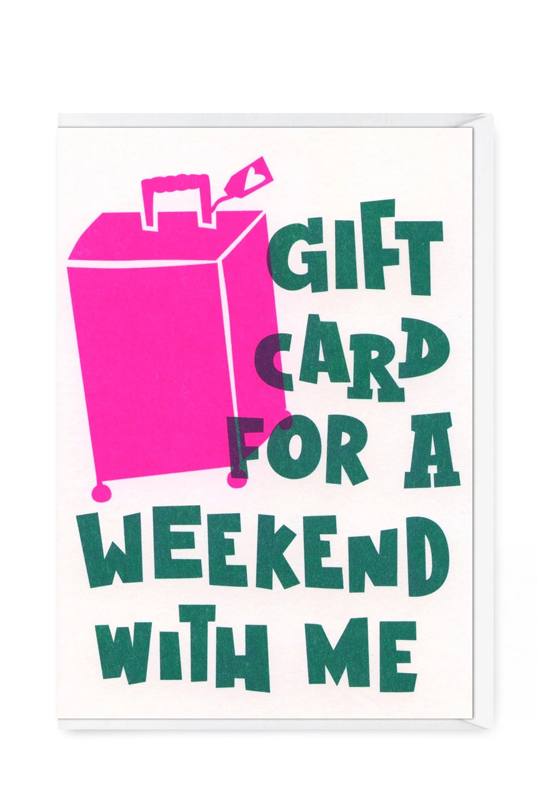 Greeting Card "Gift Card - Weekend"