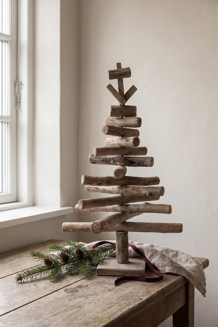 Juletræ i drivtømmer - 50 cm