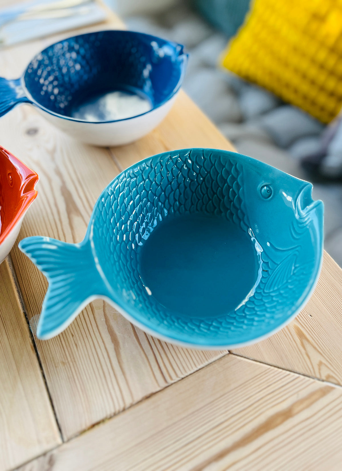Fish-shaped bowls - 3-pak