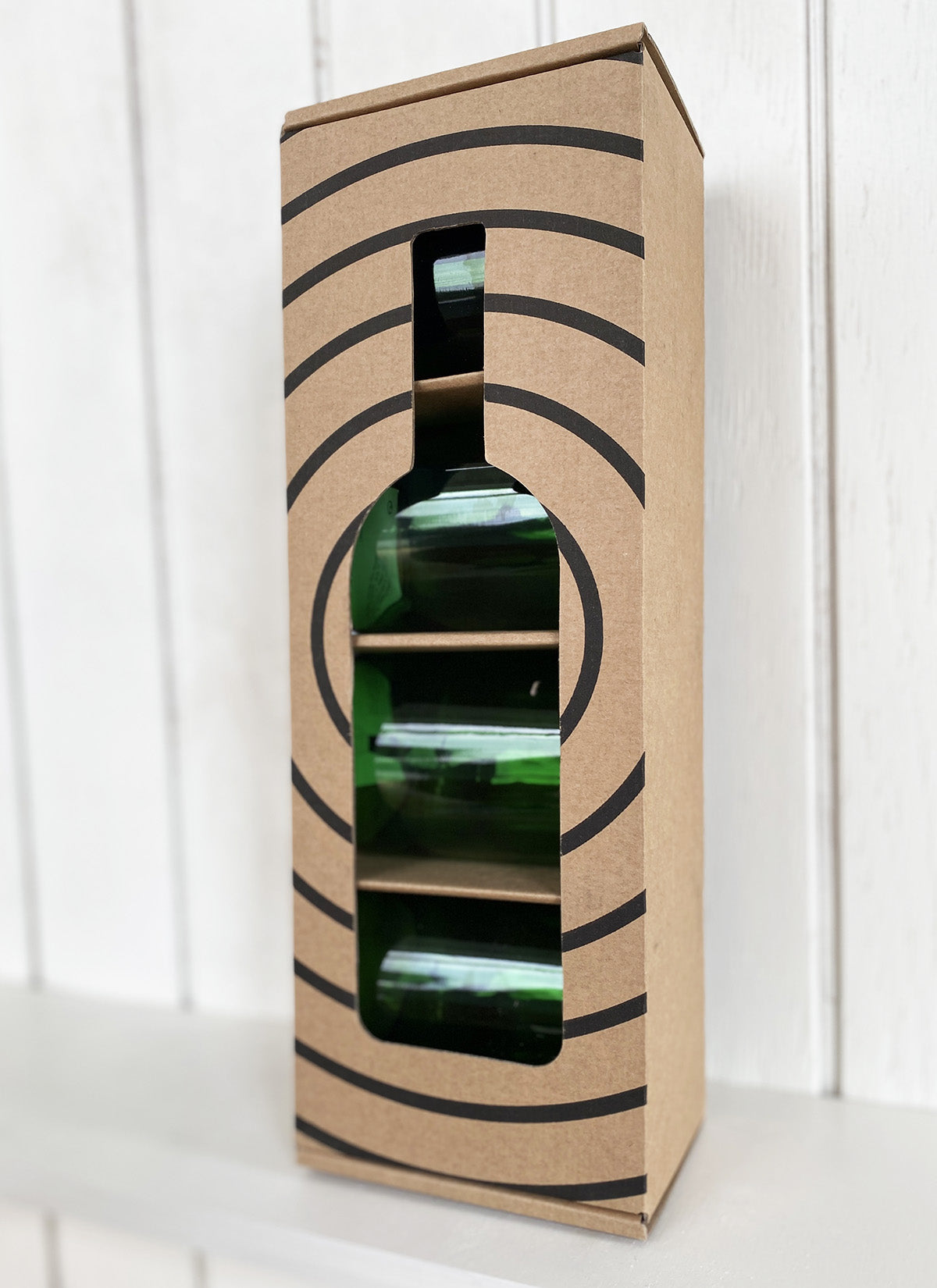 Drikkeglas fra vinflasker - Tall