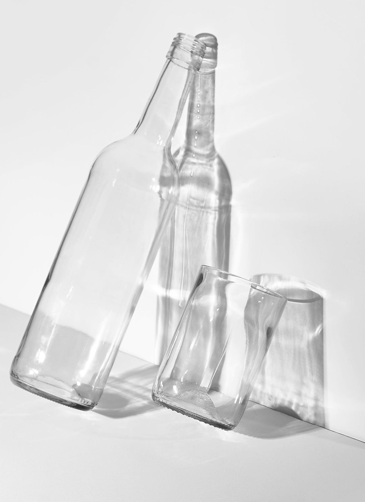 Kande fra vinflasker - Upcycling