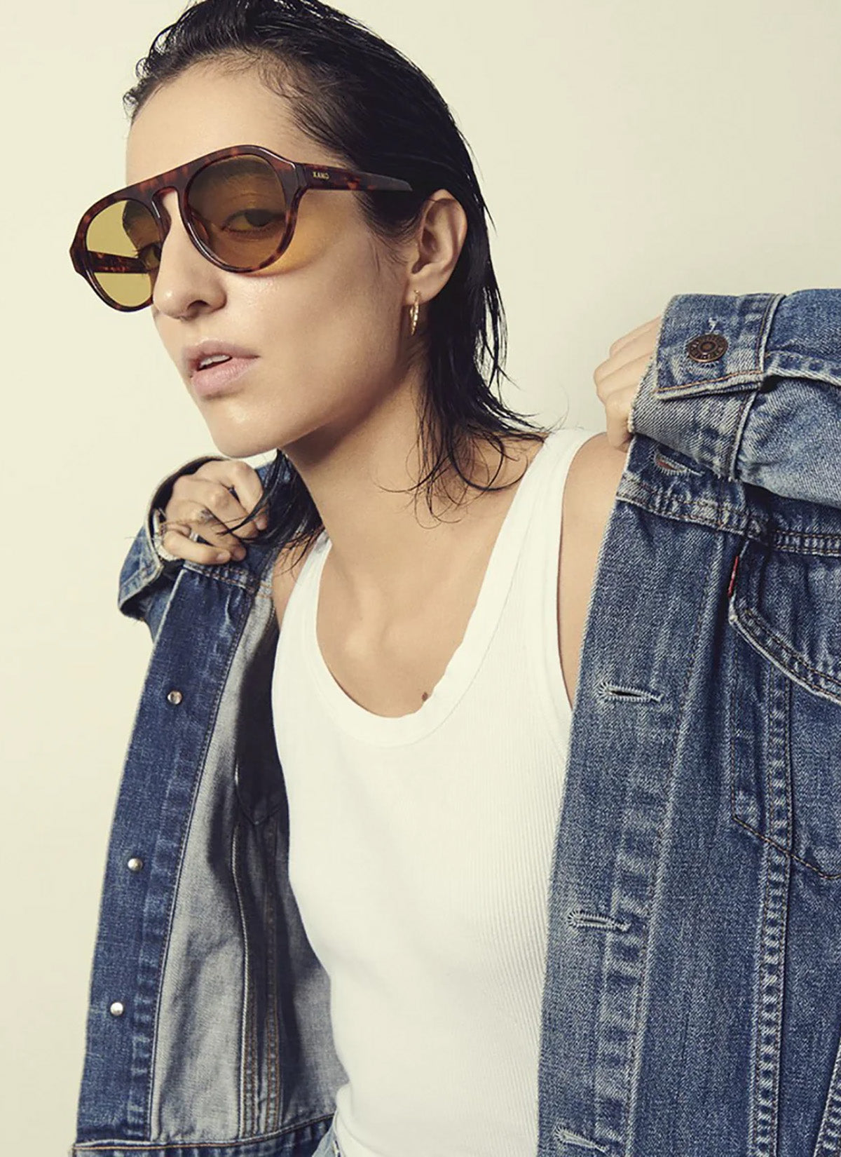 Solbrille: Carl - Turtle/Blue