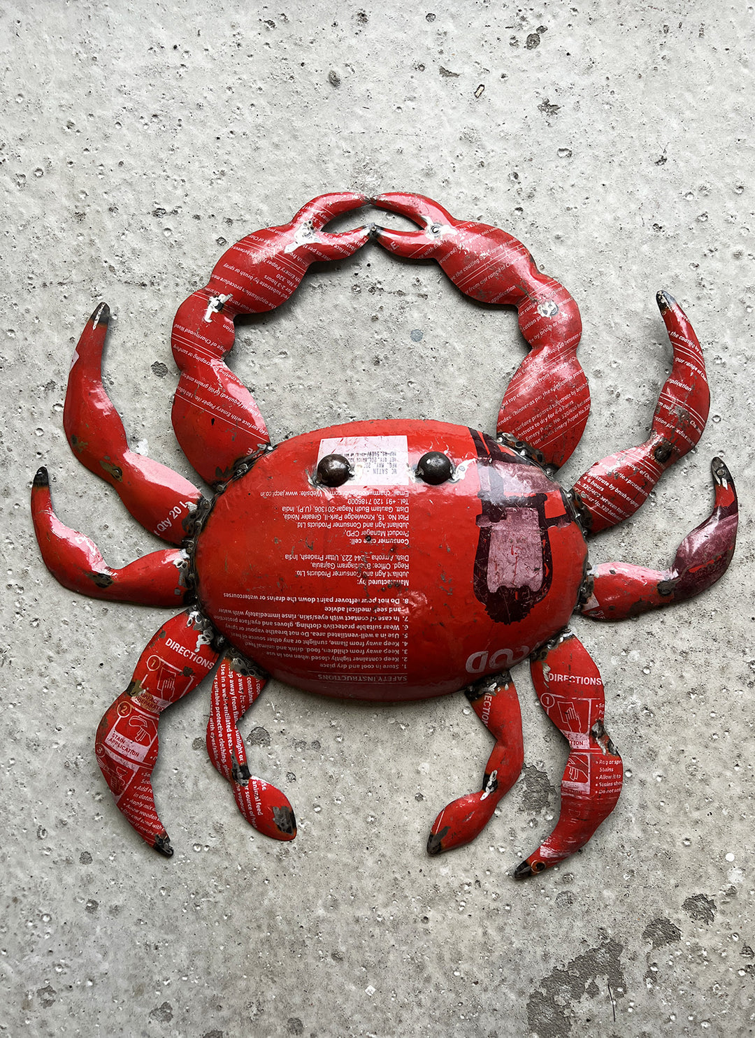 Crab - Recycled Metal