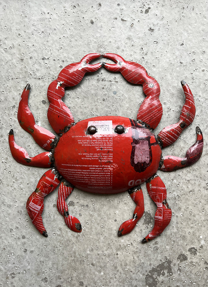 Crab - Recycled Metal