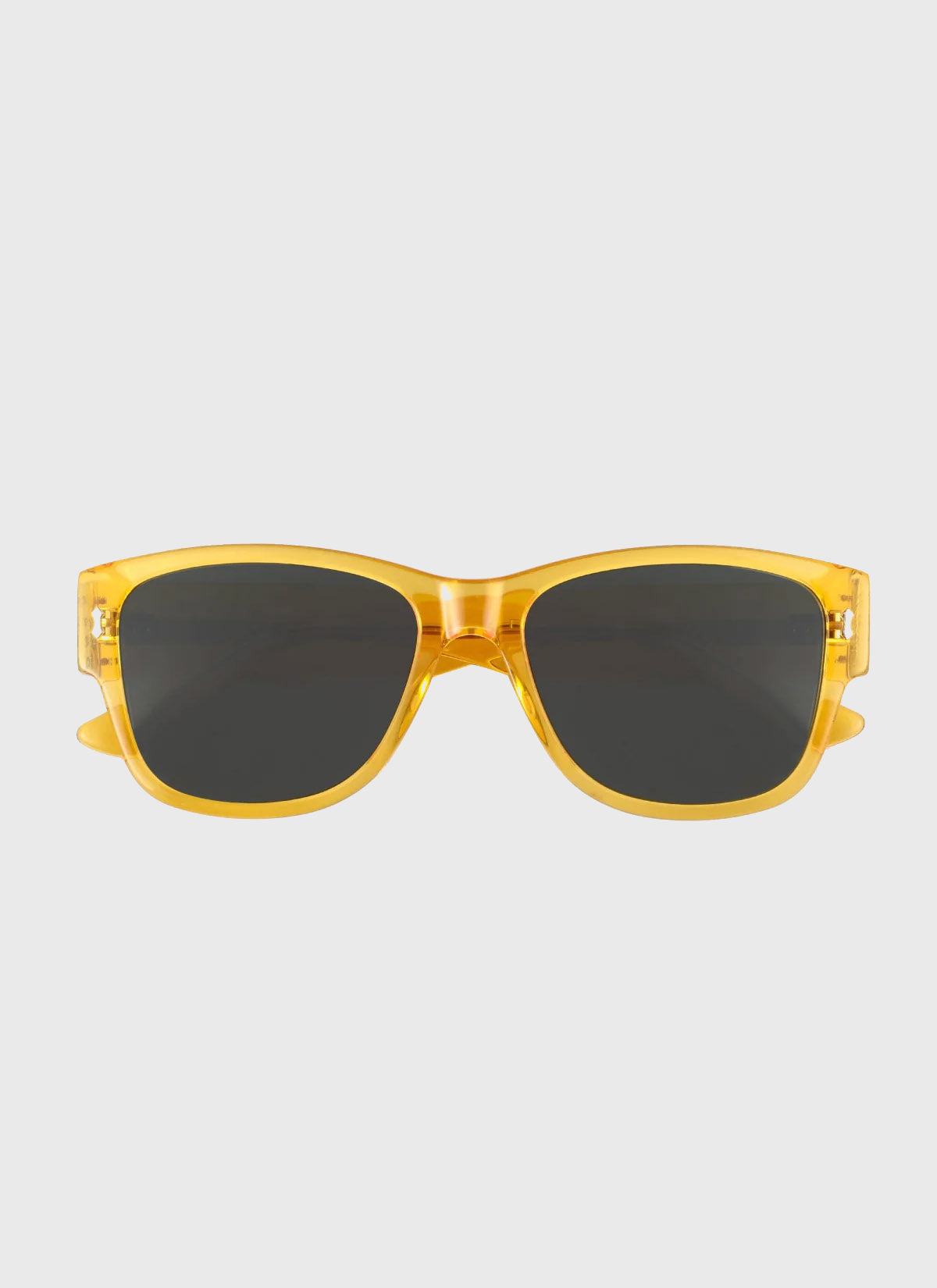 Sonnenbrille - Flash - Amber Transparent/Green