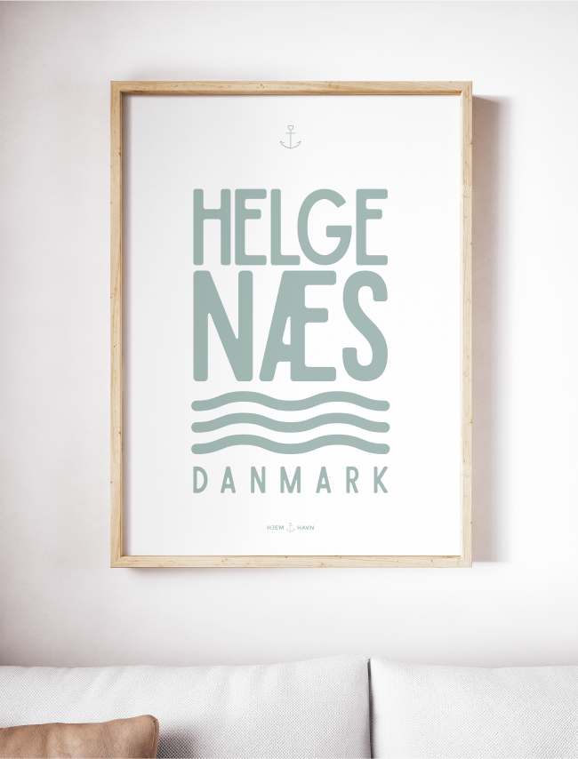 Design din egen hjemhavn-plakat - Hjemhavn Custom made 