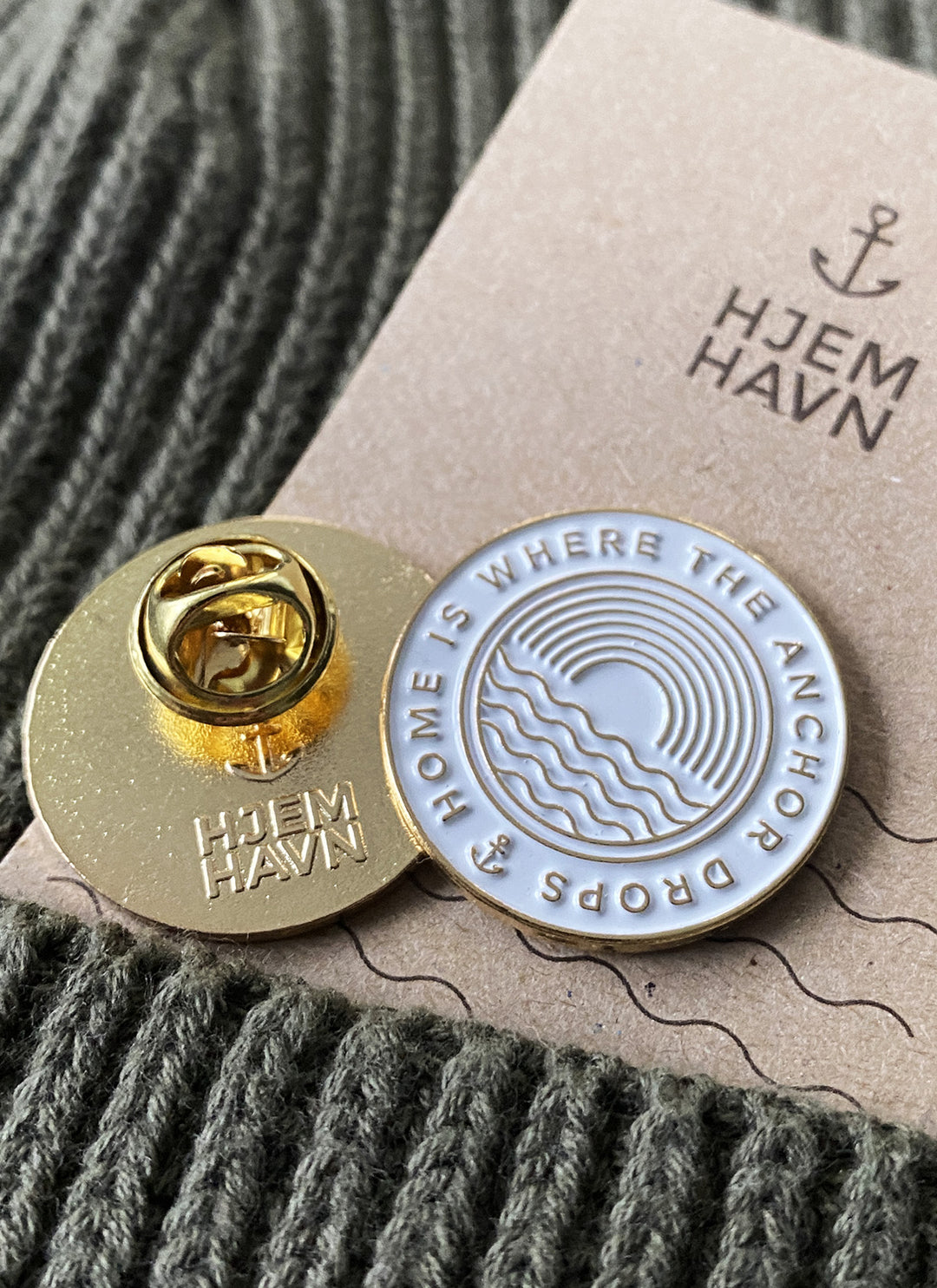 Pin - "Home is where the Anchor Drops"