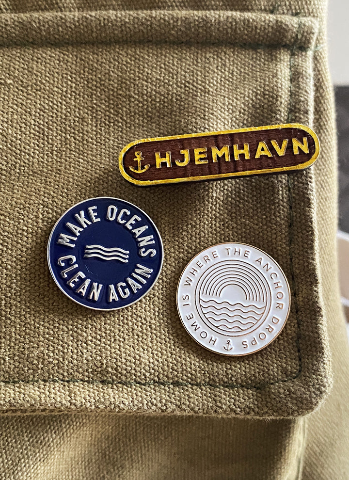 Pin - "Home is where the Anchor Drops"