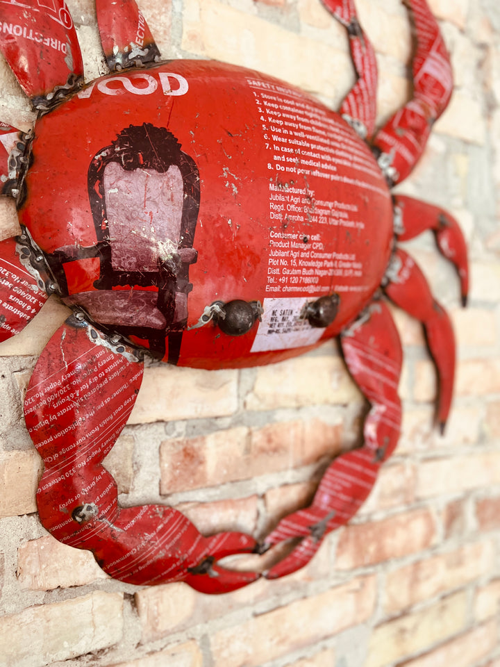 Crab - Recycled Metal