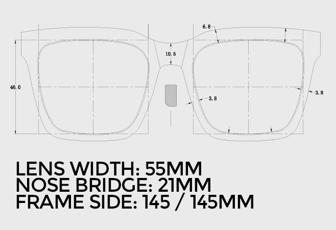 Solbrille: Isabel - Lava/Light Green
