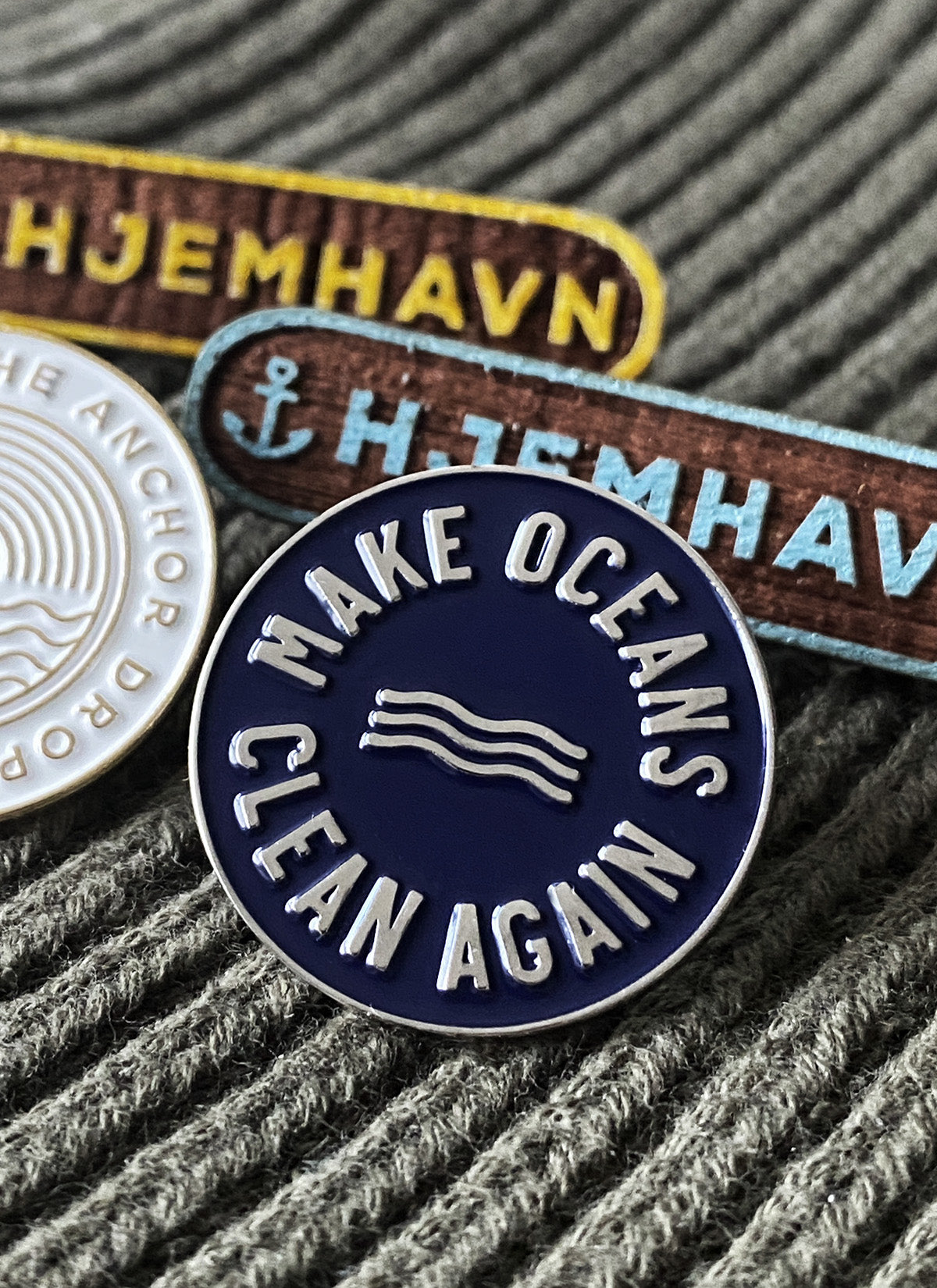 Pin - "Make Oceans Clean Again"
