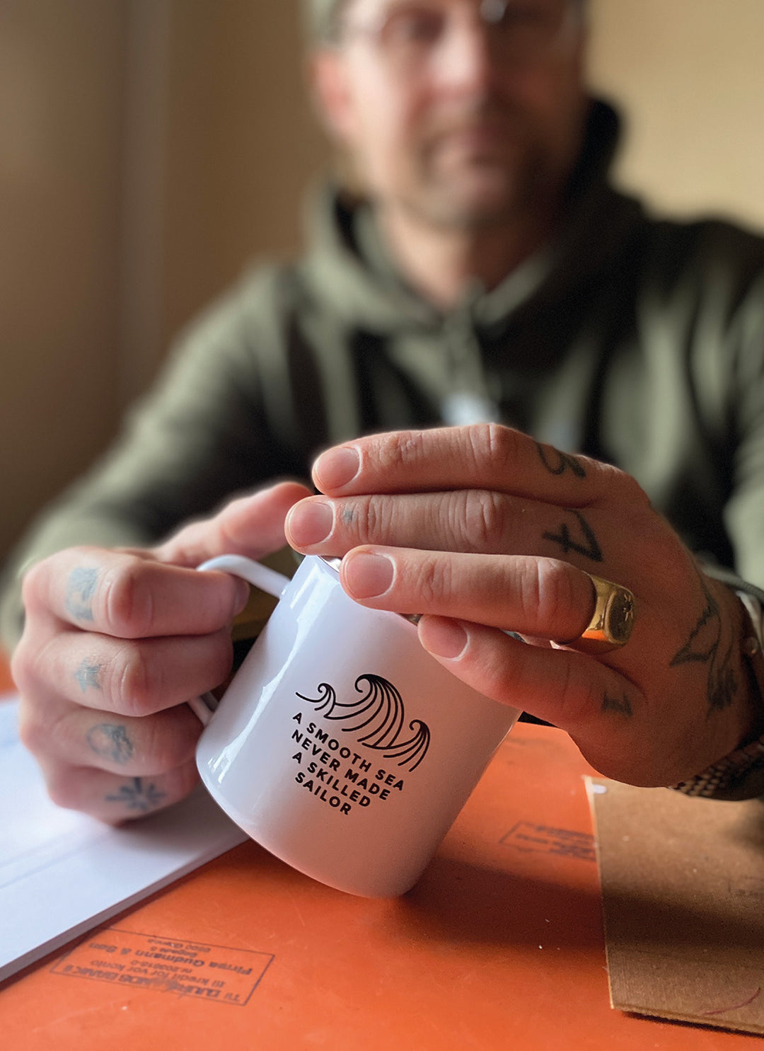 Emaljekrus "Smooth Sea"