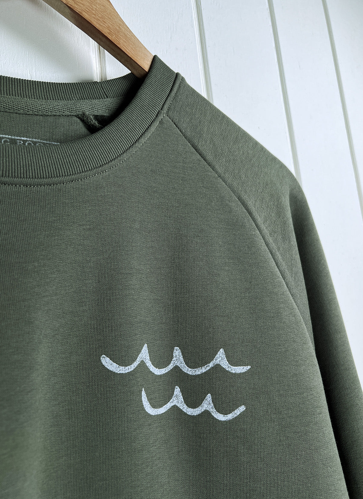 Sweat "The Waves" - Khaki